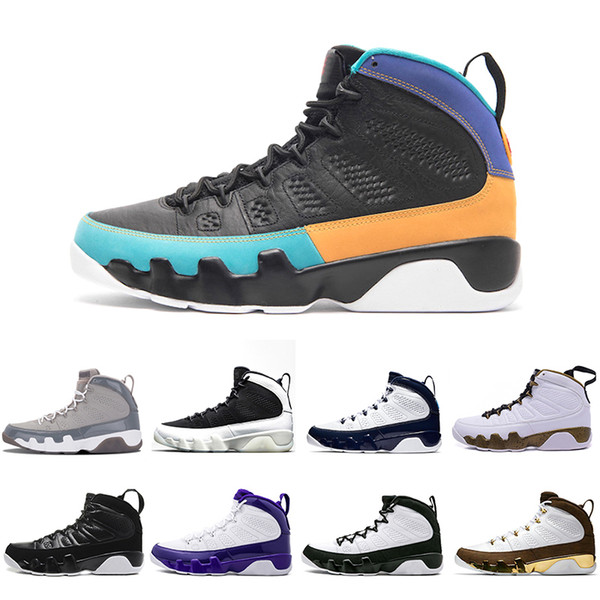 UNC 9 IX 9s Dream It Do it mens basketball shoes LA Oreo University Blue Bred space jam Black Red men sports Sneakers