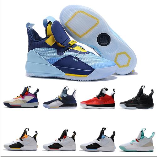 2019 New Best Jumpman XXXIII 33 Basketball Shoes Mens 33s Gold/Championship MVP Finals training Sneakers Sports Running Shoes Size 7-12