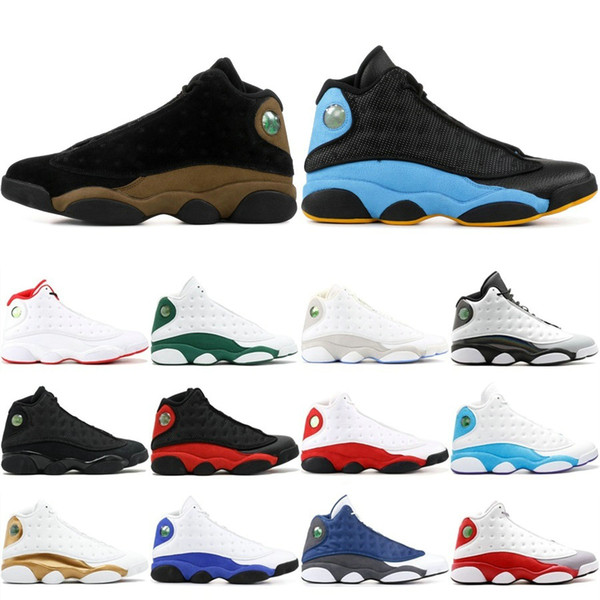 13 13s AAA Quality Mens Basketball Shoes Bred Black Cat He Got Game Chris Paul Away 2019 XIII Mens Athletics Sneakers 40-47