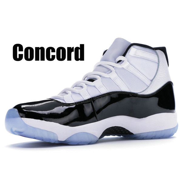 Concord 11 Men Basketball Shoes Space Jam Platinum Tint Bred Gym Red High Win Like 82 Designer Shoes 11s Women Sports Sneakers 36-47