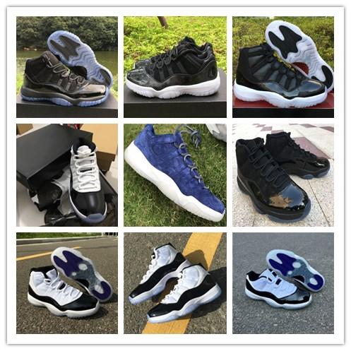 top 11 capanddown 72-11 Jeter Easter Bred Concord 45 SpaceJam Gymred Mens Basketball Shoes WithBox Size 8-13 Athletic Sneakers