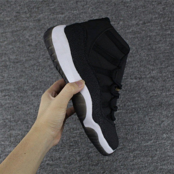 Basketball Shoes 11 Prom Night Gym Red Midnight Navy Black Stingray Bred Concord Space Jam Shoes 11s Mens Womens Kids Sneakers Us 5.5-13