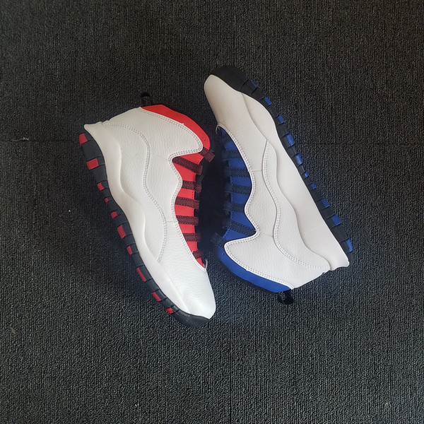 New 10 Honors Westbrook Red Blue I'm Back White Black Men Basketball Shoes 10s Powder Blue Cool Grey Steel Sneakers High Quality With Box