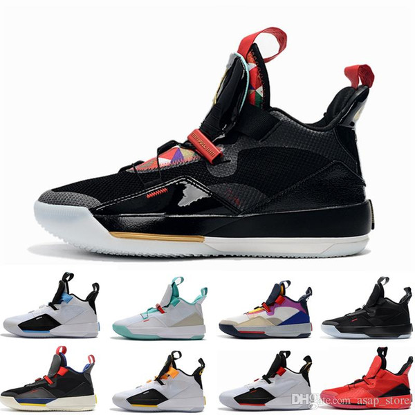 New Jumpman XXXIII 33 Chinese New Year Mens Basketball Shoes High Quality 33s Multicolors Mens Trainers Sneakers Size 40-46