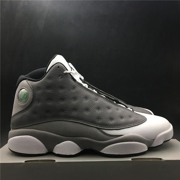 New Released 13 Atmosphere Grey Men basketball shoes 13s Real Carbon fiber Sports Sneakers size 40-47 with Box