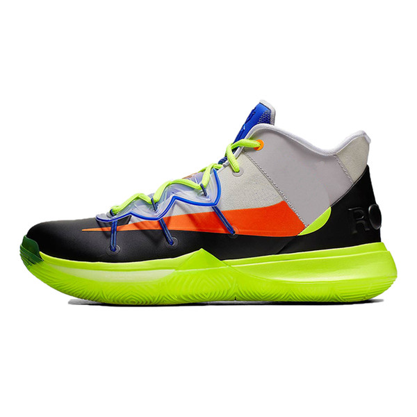 2019 Kyrie 5 Green All star Mens Basketball Shoes Chaussures 5s Men Rainbow Rokit Trainers Sports Sneakers Size 7-12