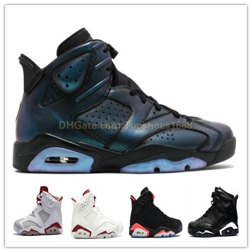 cheap 6 black infrared Alternate All Star Maroon black cat low chrome basketball shoes VI 6s men sports shoes low cut athletic women sneaker