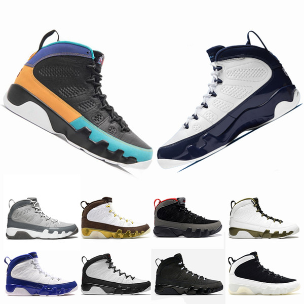 9 Dream It Do It UNC University Blue Basketball Shoes Men 9s Bred LA Mop Melo Space Jam Sports Sneakers