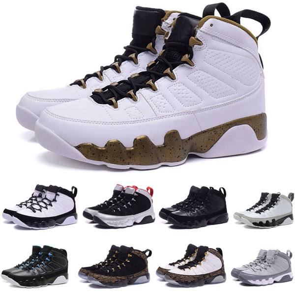 2018 9 for LA BRED BLACK WHITE Mens Basketball Shoes classic 9s IX Mid Athletic Sport Sneakers