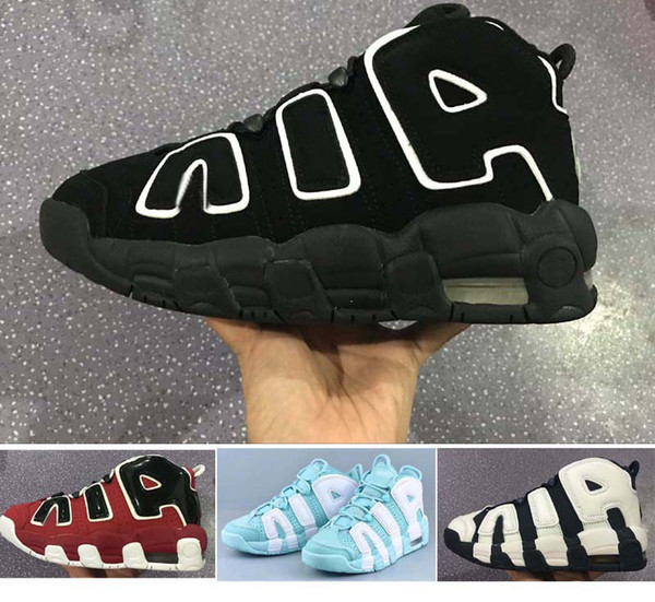 2019 air more uptempos gs lady women Basketball Shoes Authentic sport sneakers