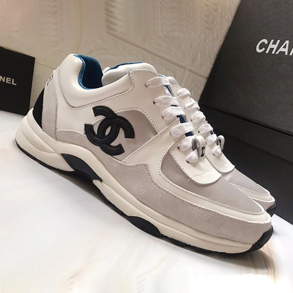 Fashion Sneakers Womens Shoes Footwears with Original Box Chaussures pour Femmes Breathable W21 Casual Shoes Women Vintage Breathable Style