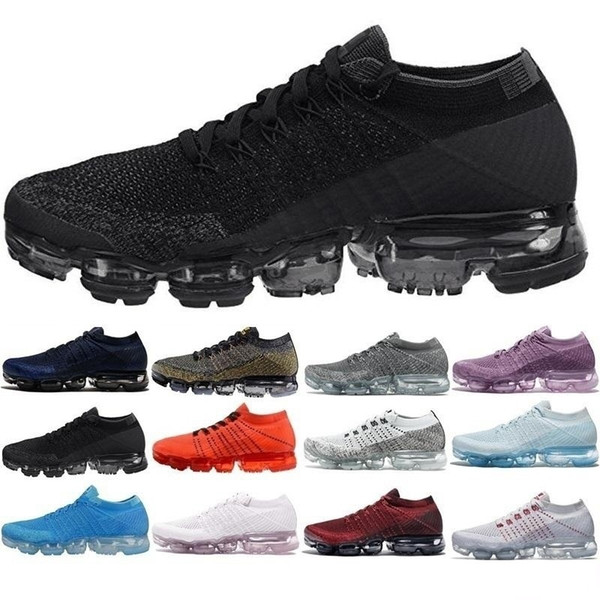 Men Women Running Shoes Cushion Surface Breathable Fly Line Sports Shoes Sneakers Cushion Running Shoes