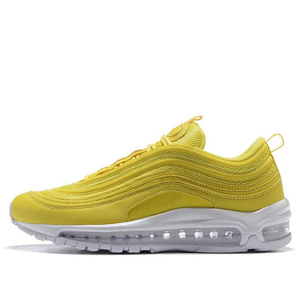 Hot sale 2019 designer shoe classic 97 OG Metallic Gold Silver Bullet Run Shoe 97s Men and Women Athletic Sport Trainers