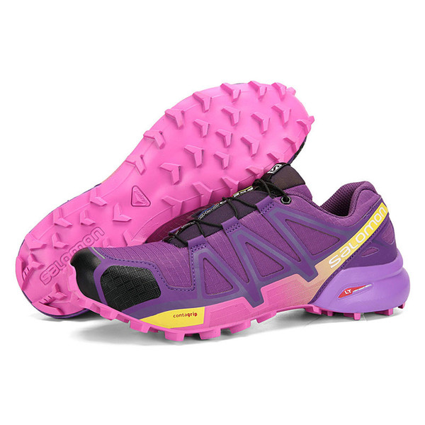 New Women Speed cross 4 CS Running shoes Outdoor Casual Breathable Women's Hiking Climbing sports sneakers