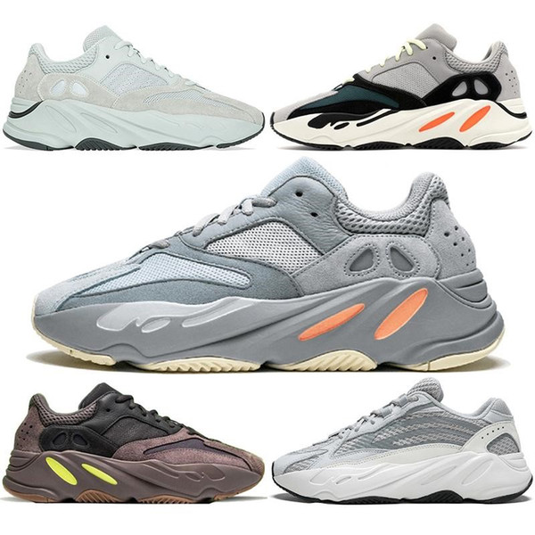 New Fashion Wave Runner Run Men Women 500 700 Inertia Mauve Static Salt Geode Triple Black White Kanye West Shoes V2 Designer Sport Sneaker