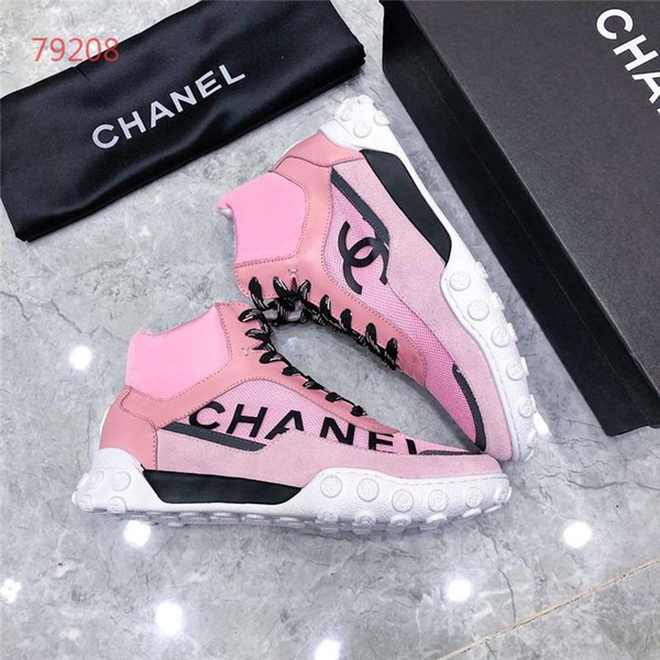 New arrival best quality couple sneakers high top trainer comfortable shoes with lace up knitting breathable fashion lover shoes size 35-46