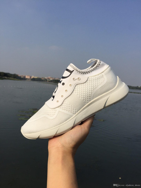 Luxury Ladies girls casual shoes designer sneakers women men New black yellow green Fashion Leather shoes Trainers 36-45