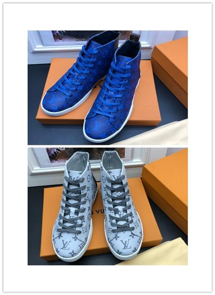 Male sneakers new design Luxury real leather high help best Bran quality breathable leisure outdoor sports men 2 colors shoes size38-44