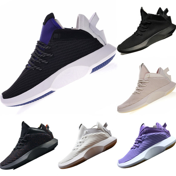 2019 Crazy 1 Consortium Kobe Primeknit Mid Top Motorcycle Boots Crazy 1 Sock PK Mix EVA Cushioning Sports Shoes