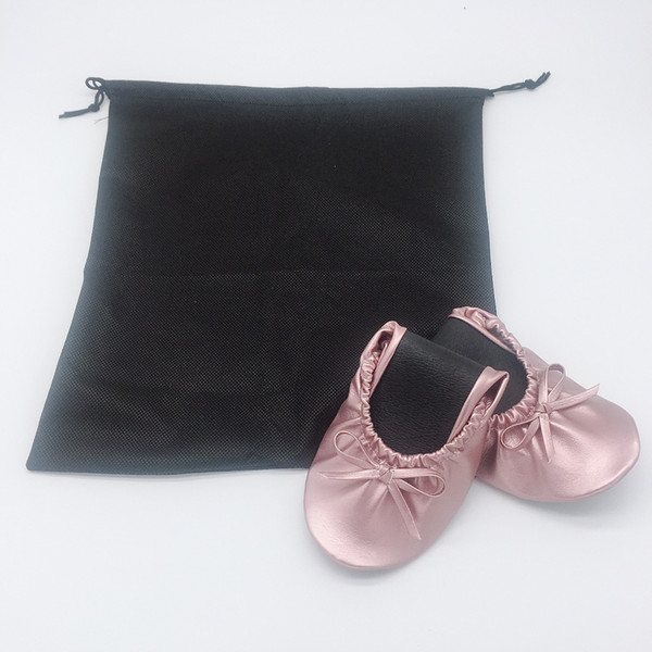 Hot Sale Promotion gift ladies fold up ballerina flat in cheap price