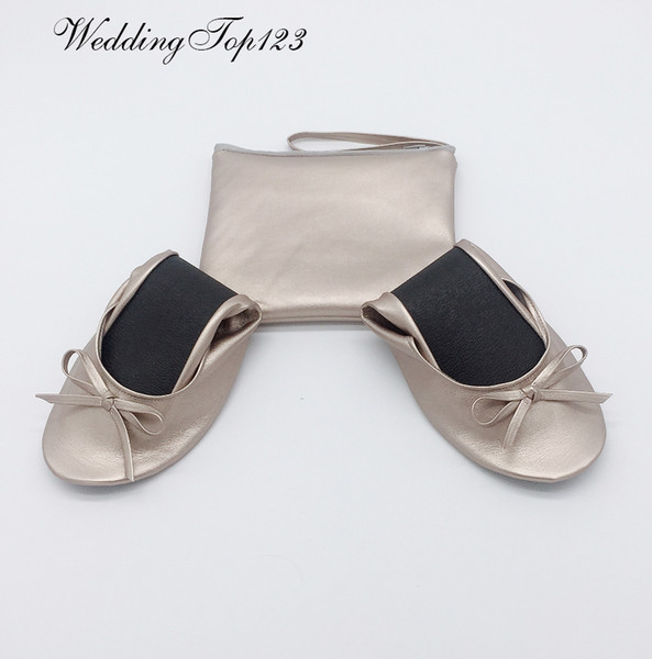 Hot sell girl new style folding after party shoes for wedding