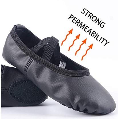 Buy cheap Leather Ballet Shoes for Girls/Toddlers/Kids, Full Sole Leather Ballet Slippers/Dance Shoes