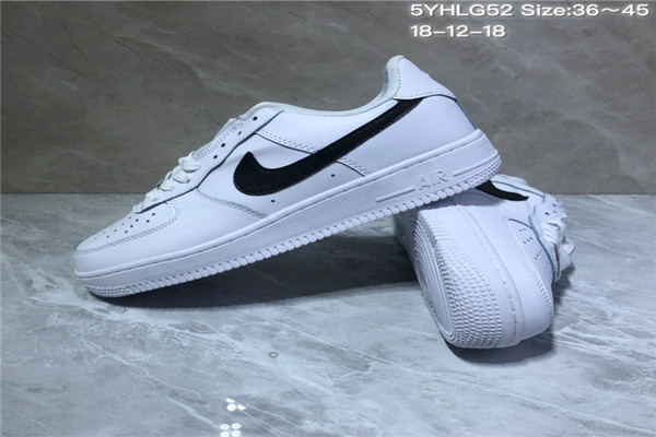 Original brand af1 fashion men women Casual sakte shoes air force 1 07 low white black mens designer sneakers Trainers shoes Jogging shoes