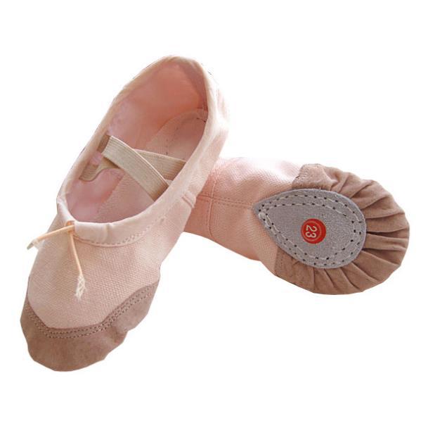 New Hot Women Kids Dance Shoes Canvas comfortable breathe freely antiskid wear-resistant ballet shoe Girs Footwear dancing shoes pink red