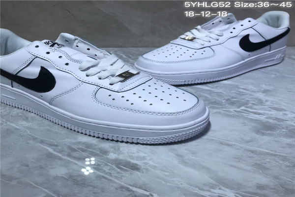 Original brand af1 fashion men women Casual sakte shoes air force 1 07 low white black mens designer sneakers Trainers shoes Fitness shoes