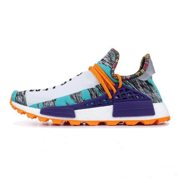 2018 NMD Human Race TR Men Running Shoes Pharrell Williams Nmds Human Races Pharell Williams Mens Womens Trainers Sports Sneakers 36-45