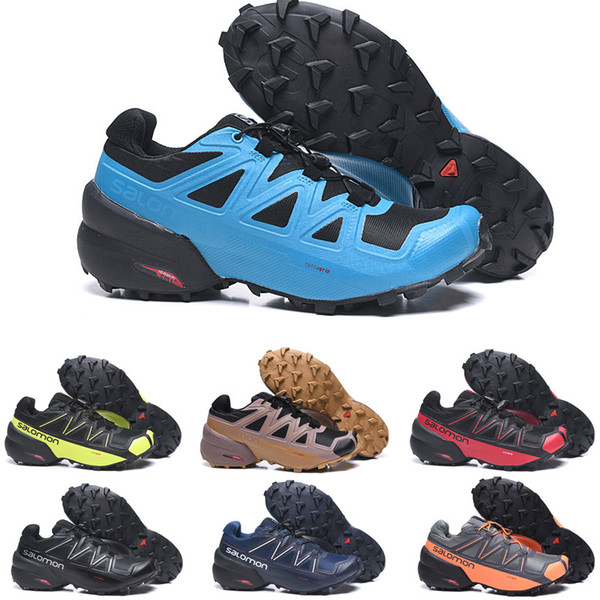 2020 Hiking outdoor Shoes Climbing Mountaineering sneaker Men women's sneaker Speed Cross 5 Eur40-46