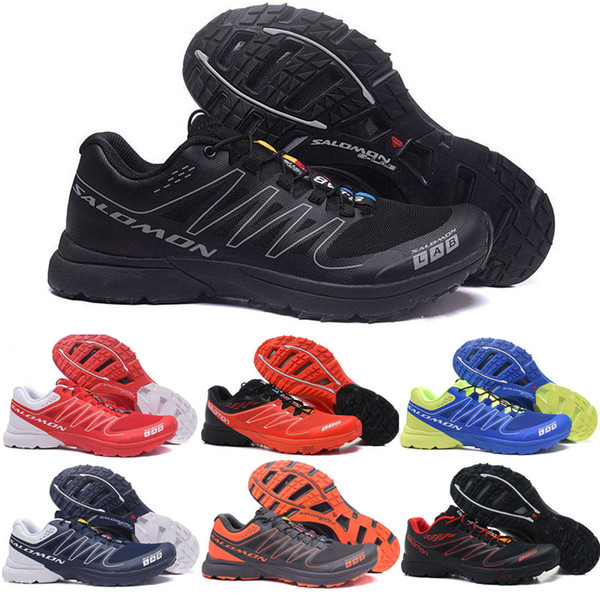 Triple Black Men Speed cross S-Lab Speedcross Trail Runner Dark Red Blue Men Running Shoes Sports Shoes designer Sneaker Outdoor Shoes