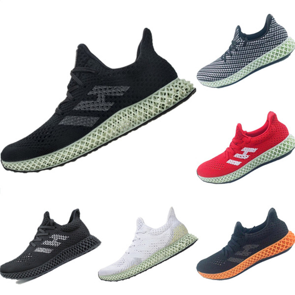 With Box New Tech EPX 82 4D Printing Cushioning Judo Shoes Futurecraft Runner Invincible 4D AlphaEdge ASW LTD Knit Mesh Sports Shoes