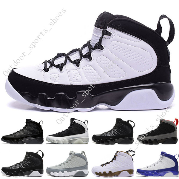 Cheap New 9 9s men basketball shoes Bred LA Mop Melo Anthracite Black white the spirit 2010 RELEASE Lakers PE mens sports Sneakers designer