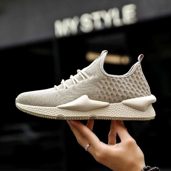 Spring and Summer Men's Shoes New Style Cloth Shoes Korean Edition Fashionable Air-permeable Leisure Canvas Shoes Men's All-in-One Fashionab