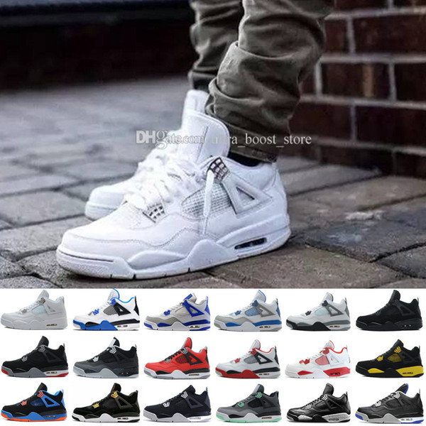 Mens Shoes IV 4 11Lab4 Basket Ball 11 lab 4 Basketball Patent Leather Men Shoess IV 4S Sneakers SIZE US 8 8.5 9.5 10 11 12 13