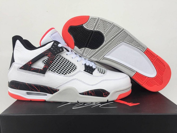 2019 4s Pale Citron men basketball shoes high quality 4s outdoor trainer sports shoes 7~13 with box