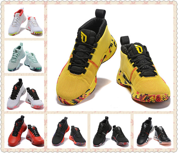 Dame 5 CNY All Skate People's Champ Black Yellow Red Mint Green Men Designer Sports Shoes Damian Lillard 5s mens athletic trainer