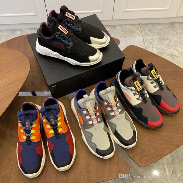 new men's lace casual shoes sneakers running shoes flat the whole package of the original single quality LOGO