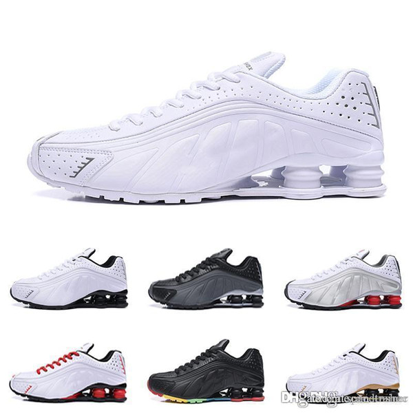 Newest 2019 Designer Speed Trainer Shox Fashion Luxury Men Women Motorcycle Boots black white blue oreo Flat mens sport Runner sneakers