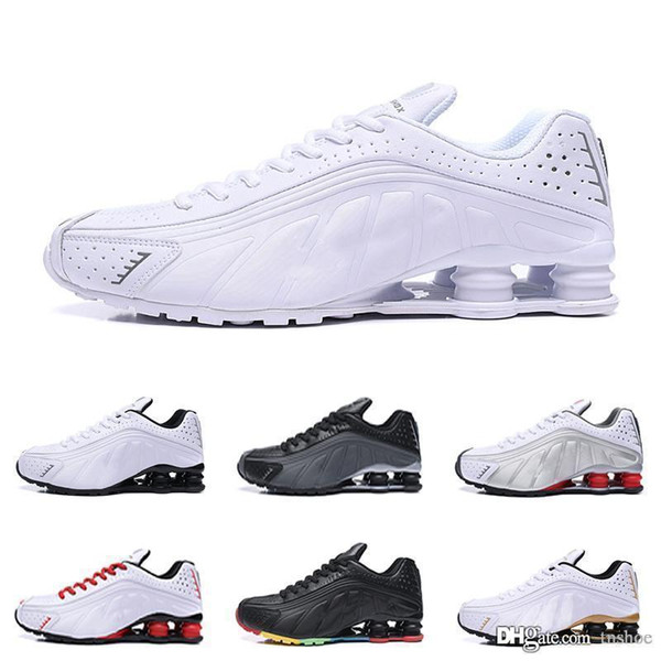 2019 Luxury Designer Brand Mens Dress Shoes Shox R4 Deliver Running Shoes Wholesale Mens True Berry Athletic Sneakers Sports Online