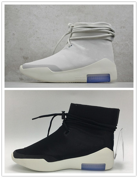 Fear of God SA Light Bone Black zoom new Designer Shoes Men Sports Sneakers High Quality FOG Shoot Around Mems trainer With Box