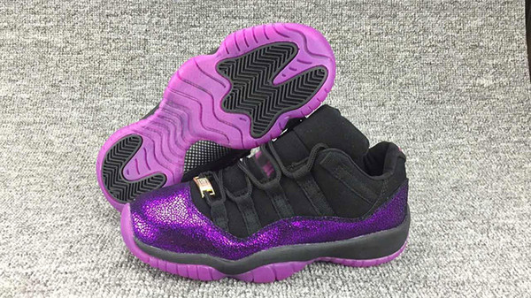 New Release for women Leisure shoes 11 XI Low Rook To Queen Black Fuchsia Blast womens Sneaker Maya Moore's Designer fashion Sports Shoes