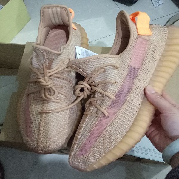 New Release Originals 350 V2 Clay Hyperspace True Form Kanye West Running Shoes Men Women Authentic outdoor Sneakers EG7490 EG7491 EG7492