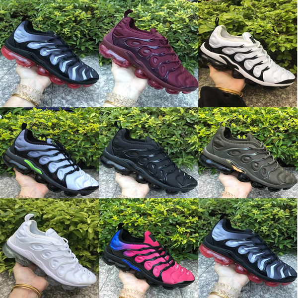 2019 TN Plus Store Shoes Designer Sneakers Men Women Rainbow Grape Tropical Sunset Grape Blue Sport tns Shoes online with box