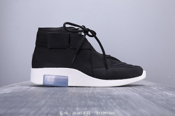 New Released Best Quality Air Fear Of God 180 Sneaker For Men Women Casual Shoes AT8087-001 Black AT8087-002 Size:36-45