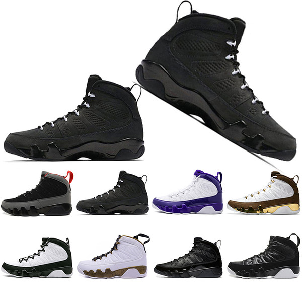 New Arrival 9 9s basketball shoes Mop Melo Bred IX 2019 Mens space jam Tour Yellow Black Red The Spirit trainers sports Sneakers