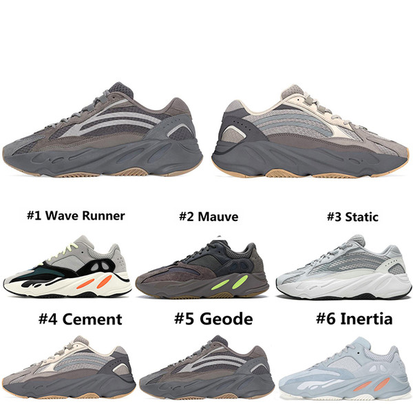 New Style Runner 700 V2 Mens Running Shoes Static Mauve EE9614 Solid Grey B75571 Fashion Sports Women Sports Sneakers Shoe 36-46