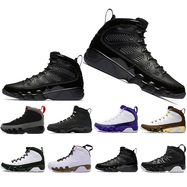 Top Fashion 9 9s basketball shoes Mop Melo Bred IX 2019 Mens space jam Tour Yellow Black Red The Spirit trainers sports Sneakers