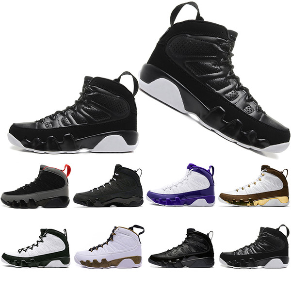 New Original 9 9s basketball shoes Mop Melo Bred IX 2019 Mens space jam Tour Yellow Black Red The Spirit trainers sports Sneakers